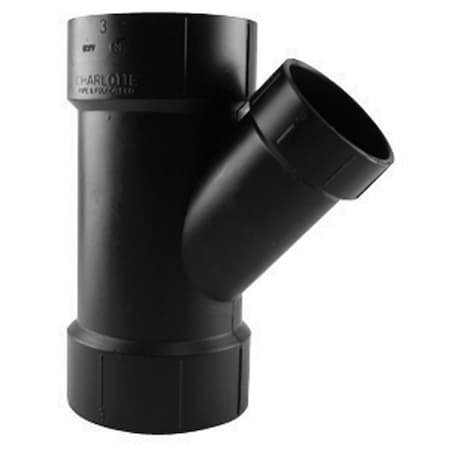 Charlotte Pipe And Foundry Charlotte Pipe 2 in. Hub X 1-1/2 in. D Hub ABS Wye ABS006011000